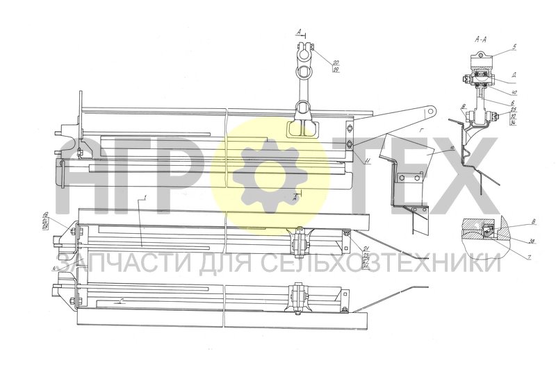 Рама решета (54-2-12-2) (№7 на схеме)